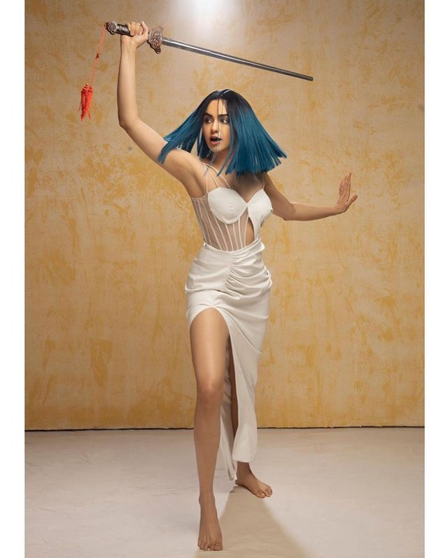 Staggering Poses Of Adah Sharma